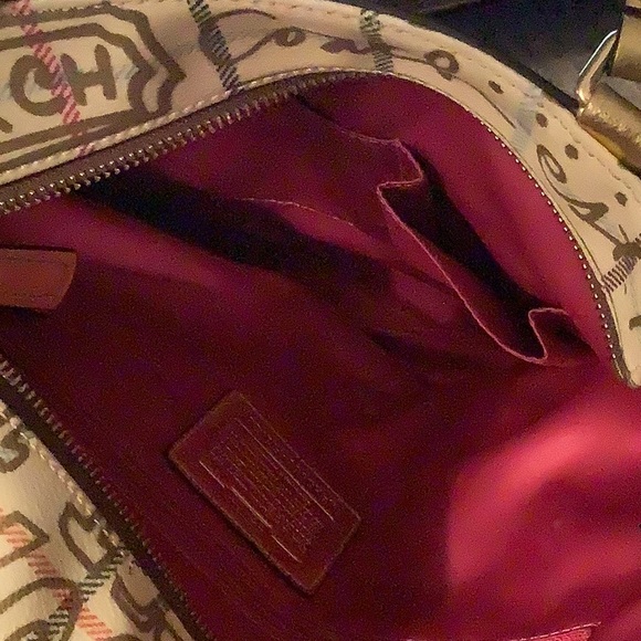 Coach Tattersall Graffiti purse LIMITED EDITION - Picture 5 of 6